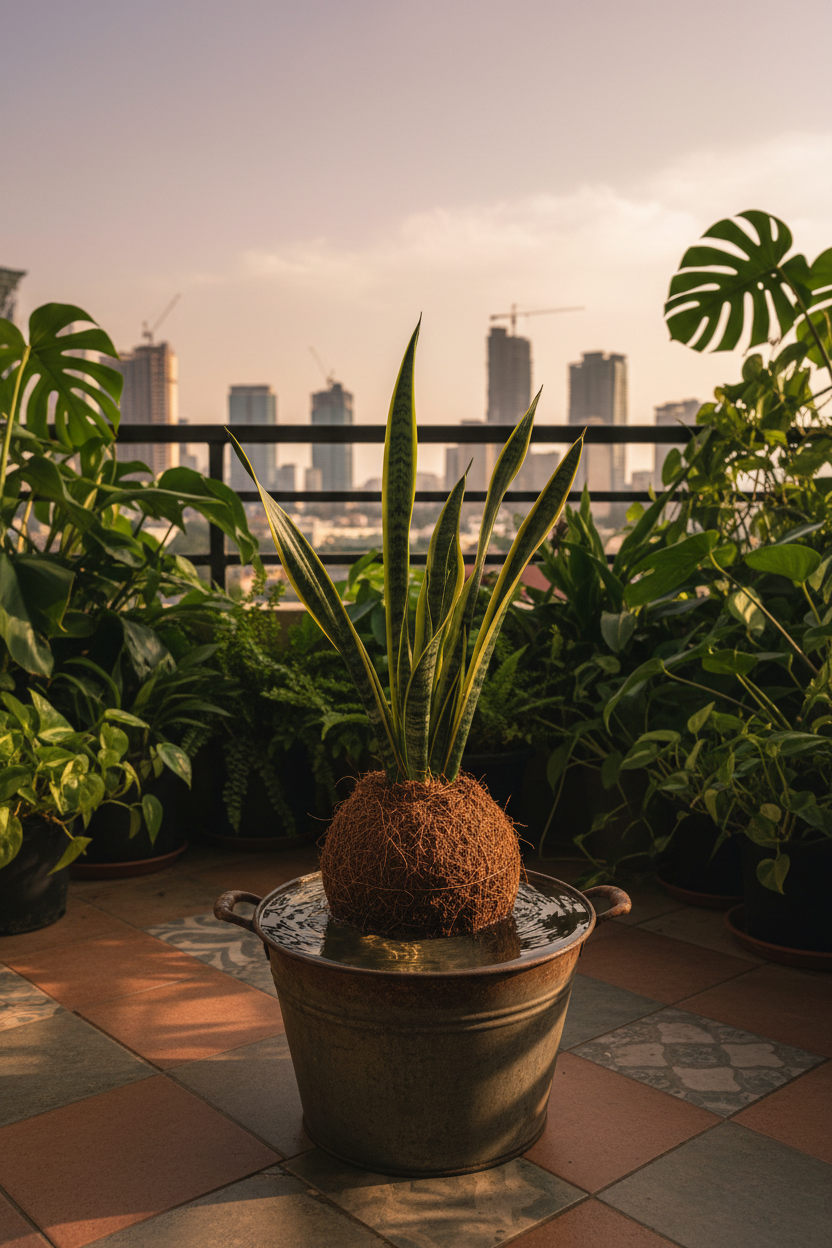 The Art of Watering: How to Keep Your Coco Fibre Kokedama Thriving in Nairobi